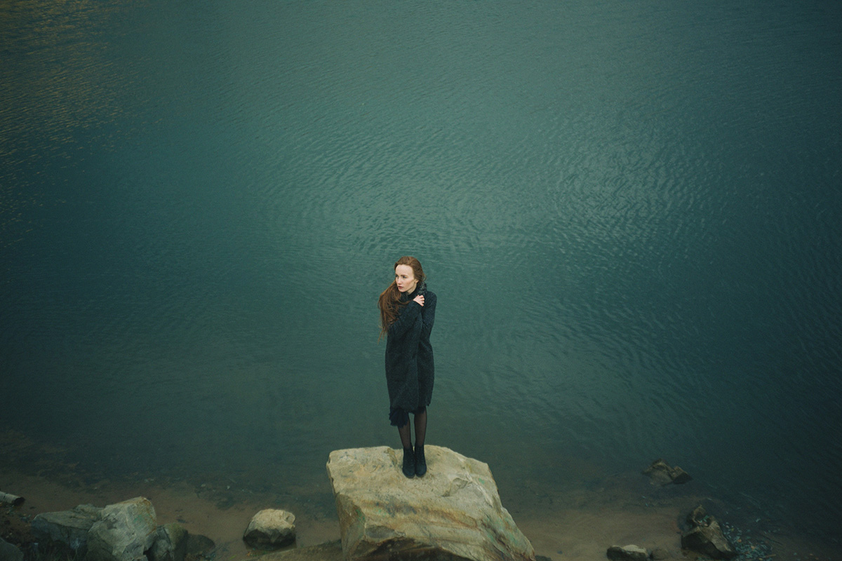 Ivan Karasev, The Girl by the Lake. Photograph, Sep 2007. Featured image for "Losing Streak," The Third Eve, Nov. 2007